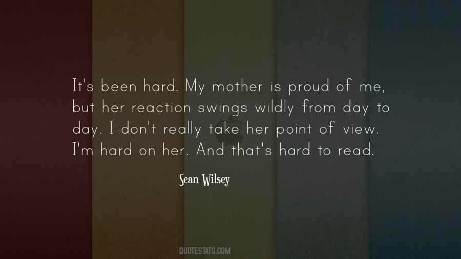 Proud Of My Mother Quotes #605949