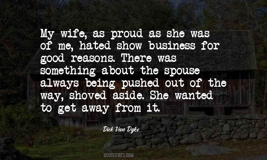 Proud Of My Wife Quotes #689767