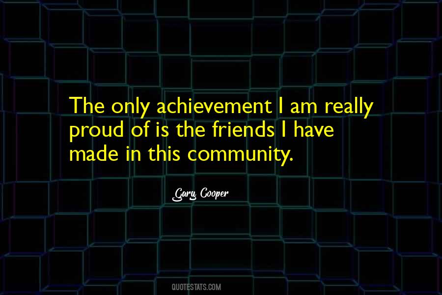 Proud Of Your Achievement Quotes #90067