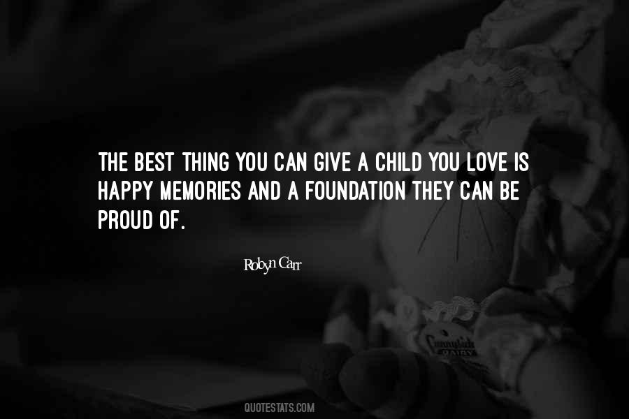 Proud Of Your Child Quotes #1295477