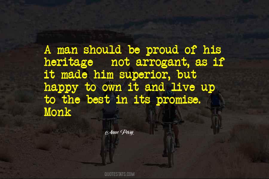 Proud To Be A Man Quotes #1312828