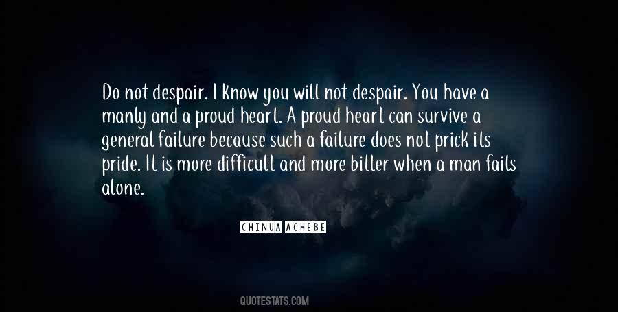 Proud To Be Alone Quotes #1875392