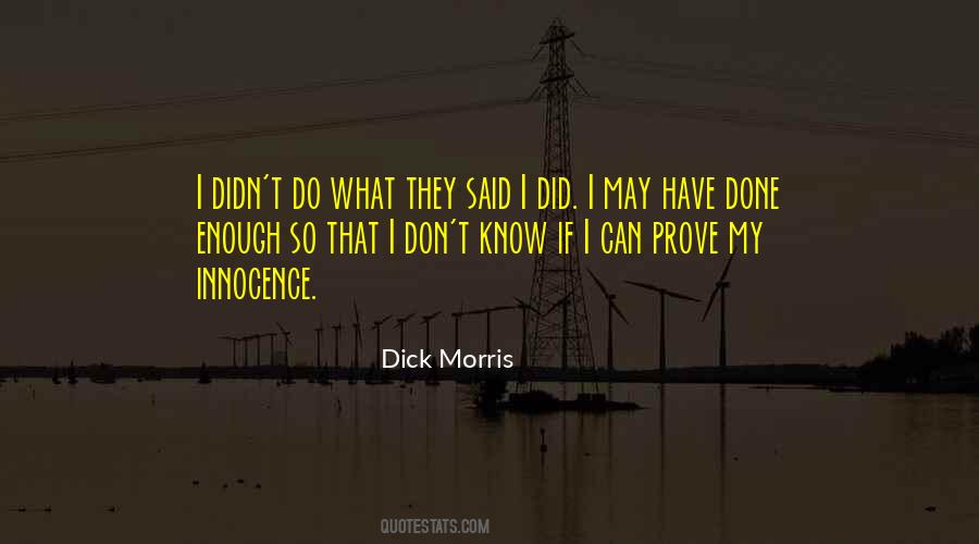 Prove Innocence Quotes #1758833