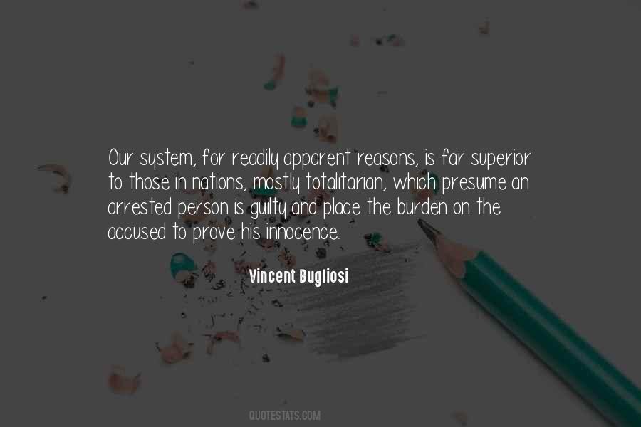 Prove Innocence Quotes #759470