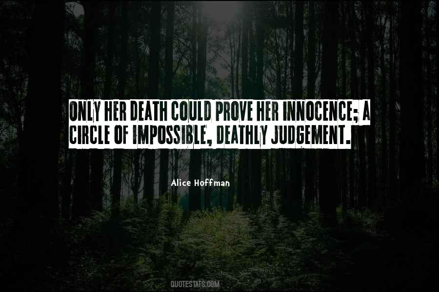 Prove Innocence Quotes #873028