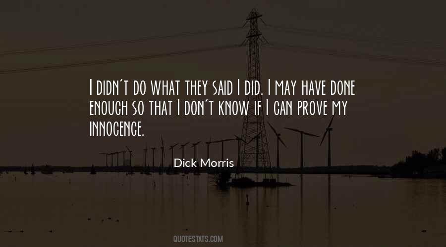 Prove Your Innocence Quotes #1758833