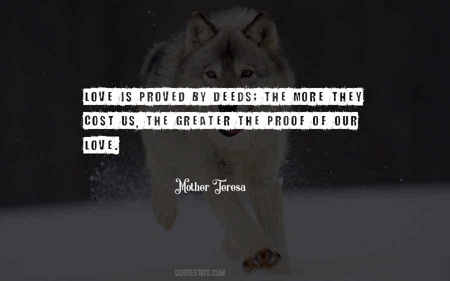 Proved Love Quotes #1129504