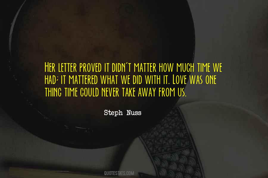 Proved Love Quotes #1454203
