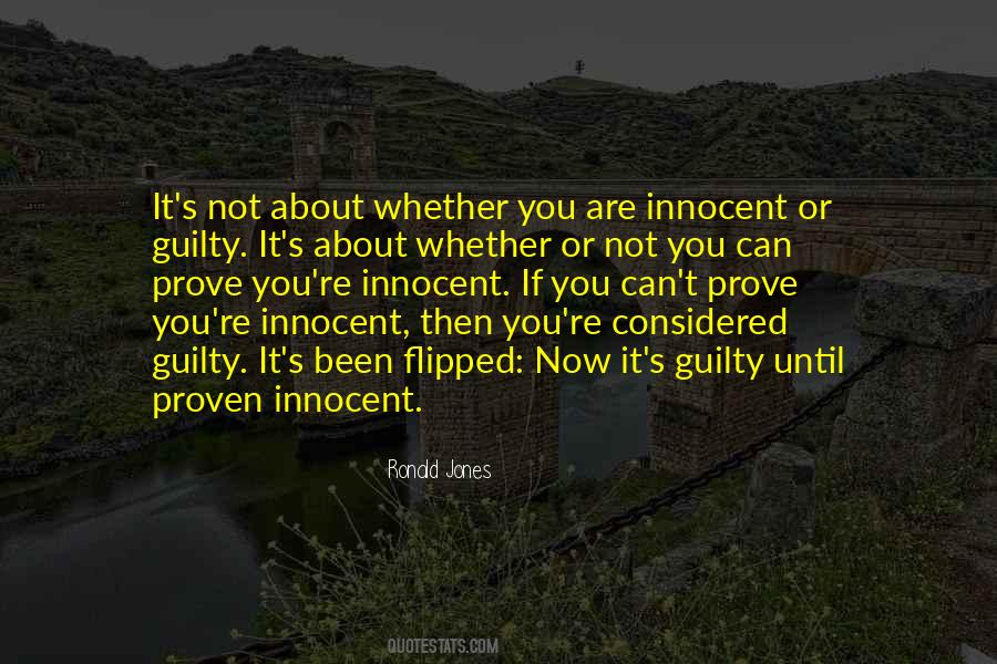 Proven Guilty Quotes #1115538