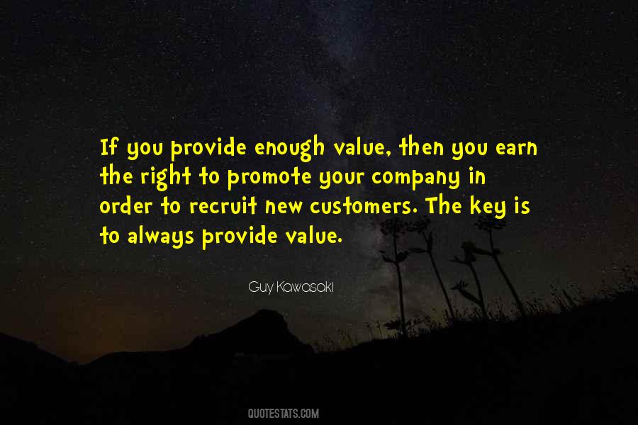 Provide Value Quotes #262862