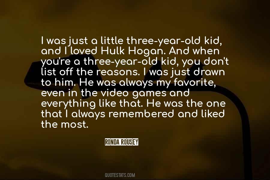 Quotes About Hulk Hogan #1130585