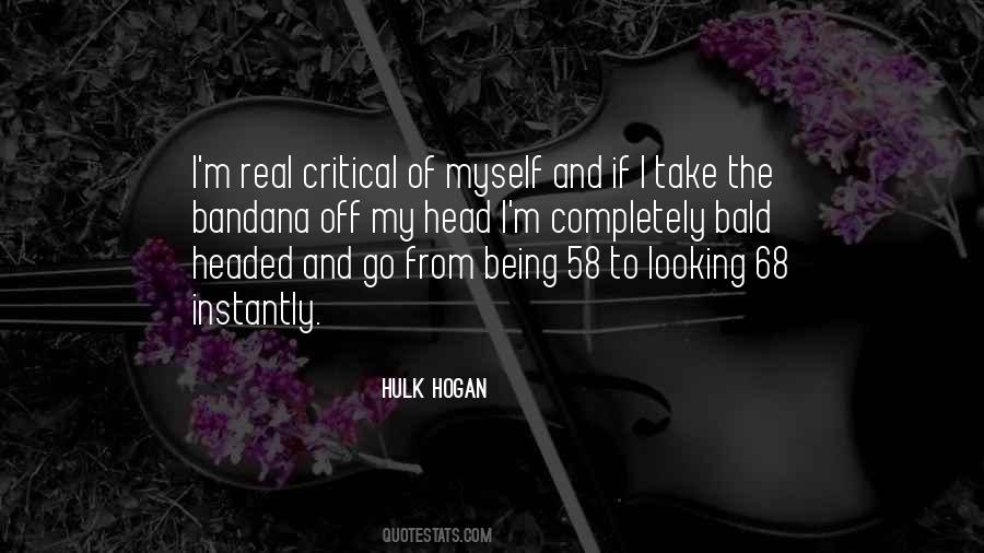 Quotes About Hulk Hogan #253159