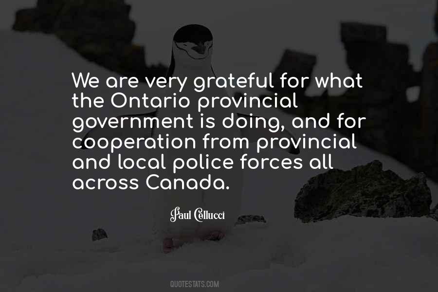 Provincial Government Quotes #885999