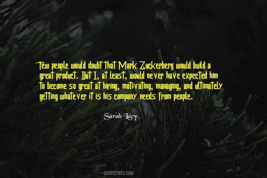 Quotes About Mark Zuckerberg #1190711