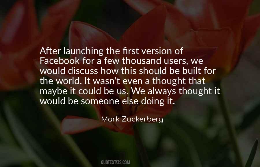 Quotes About Mark Zuckerberg #305036