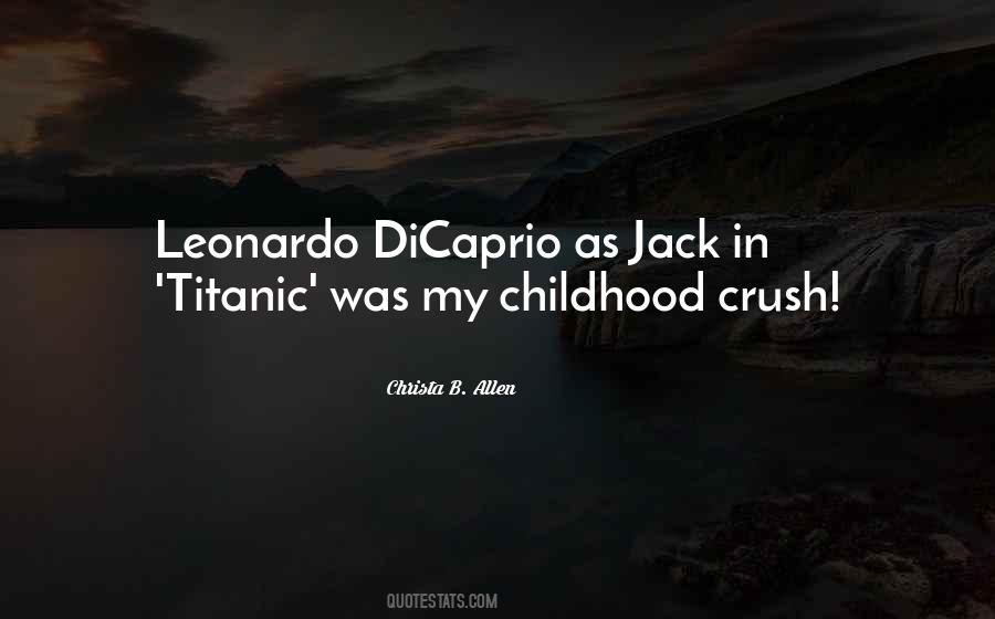 Quotes About Leonardo Dicaprio #1187213