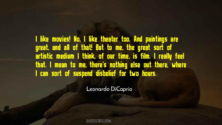 Quotes About Leonardo Dicaprio #535234