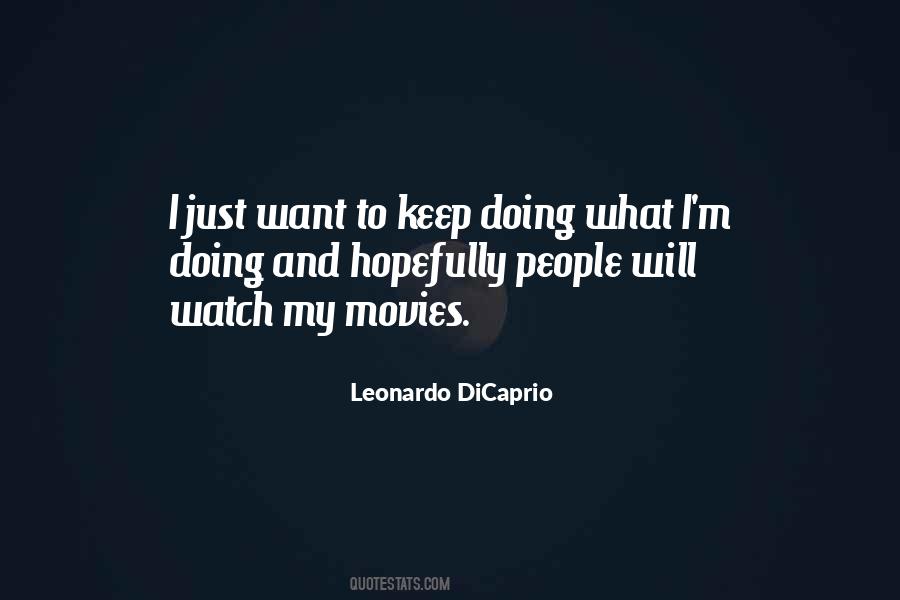 Quotes About Leonardo Dicaprio #545665