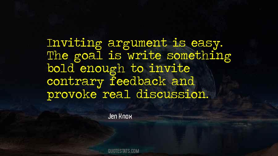 Provoke Me Quotes #21968