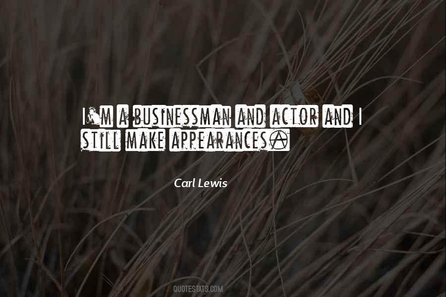 Quotes About Carl Lewis #1483296