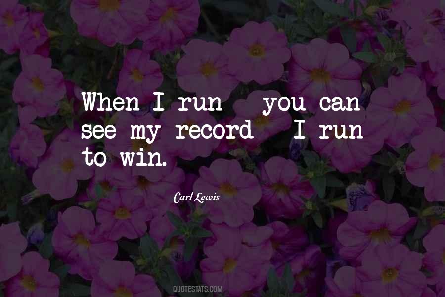 Quotes About Carl Lewis #1786930