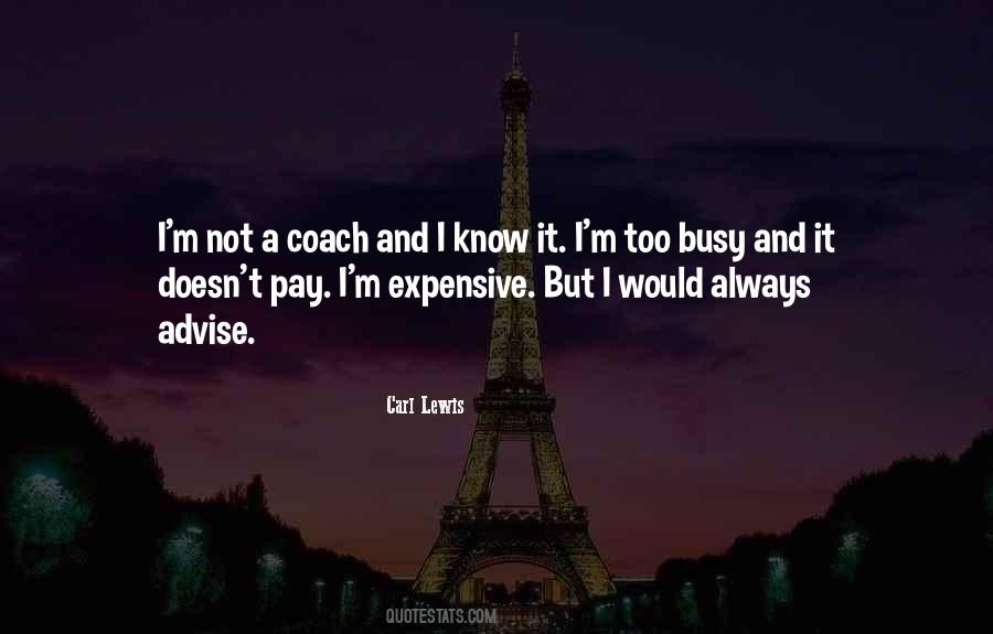 Quotes About Carl Lewis #726008