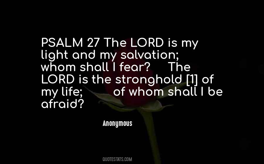 Psalm 27 Quotes #1020791