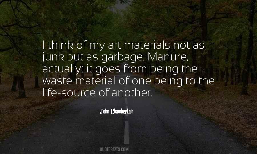 Quotes About Garbage #1012370
