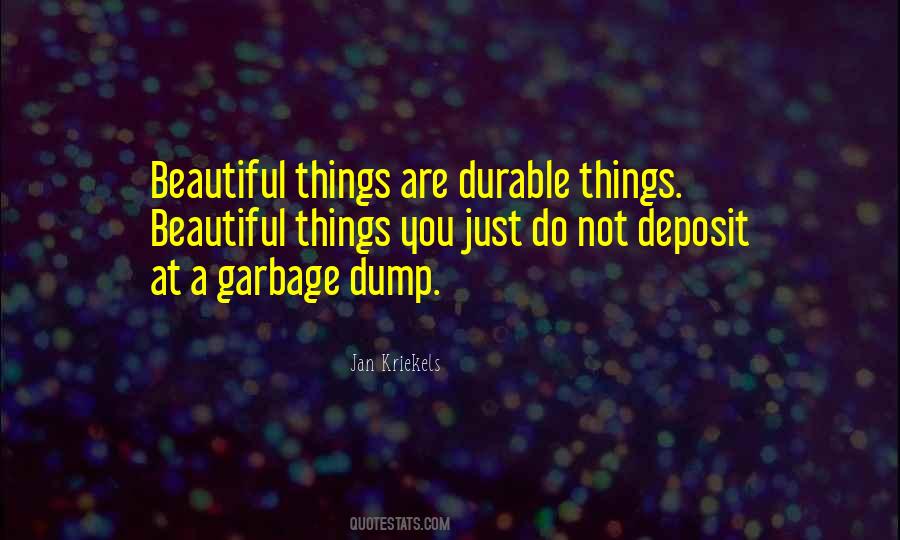 Quotes About Garbage #1232381