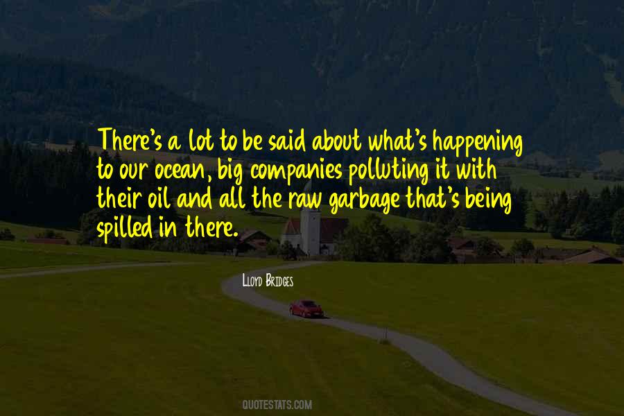 Quotes About Garbage #1236667