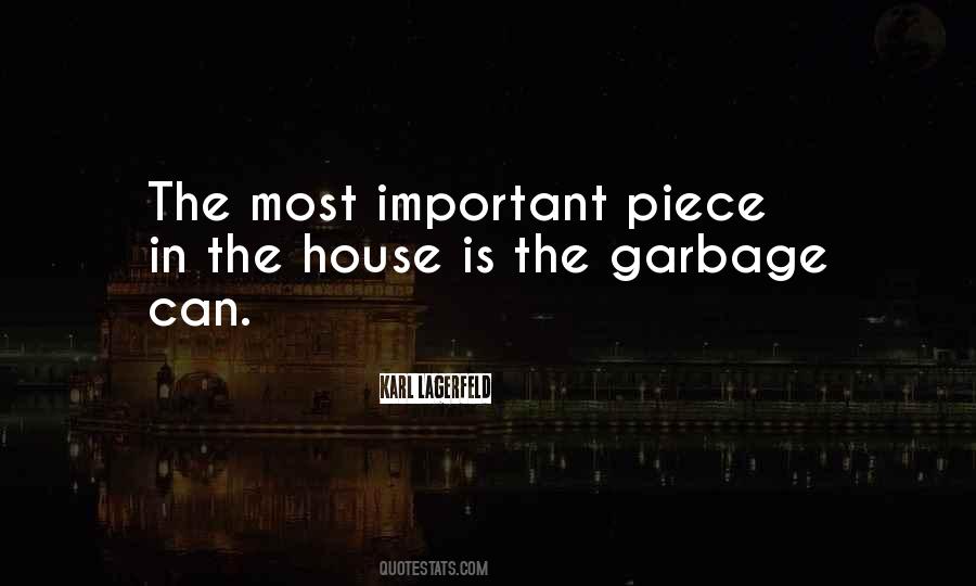 Quotes About Garbage #1384808