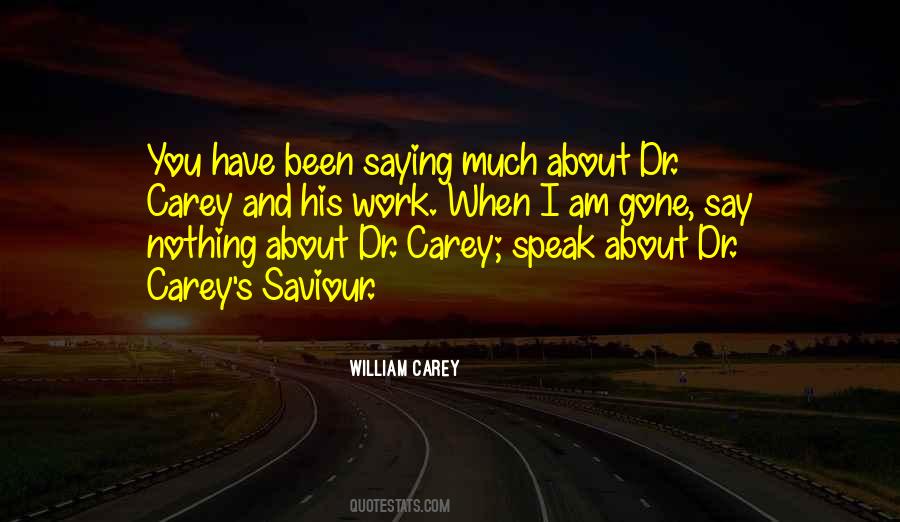 Quotes About William Carey #530686