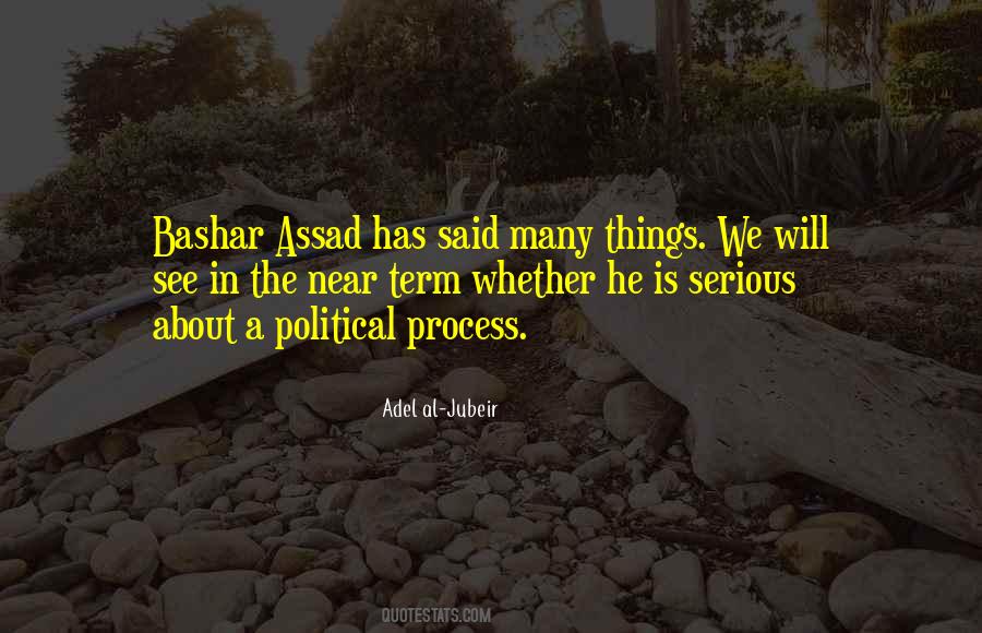 Quotes About Bashar Al Assad #1412172
