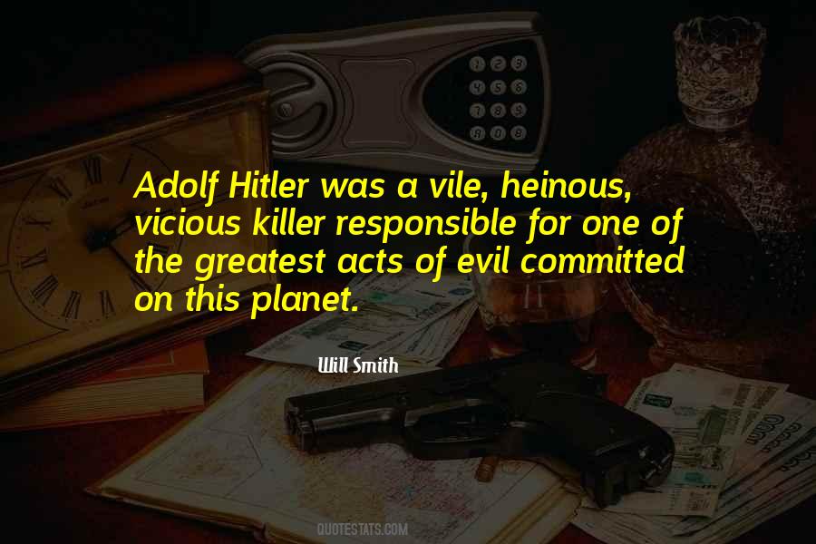 Quotes About Acts Of Evil #987303