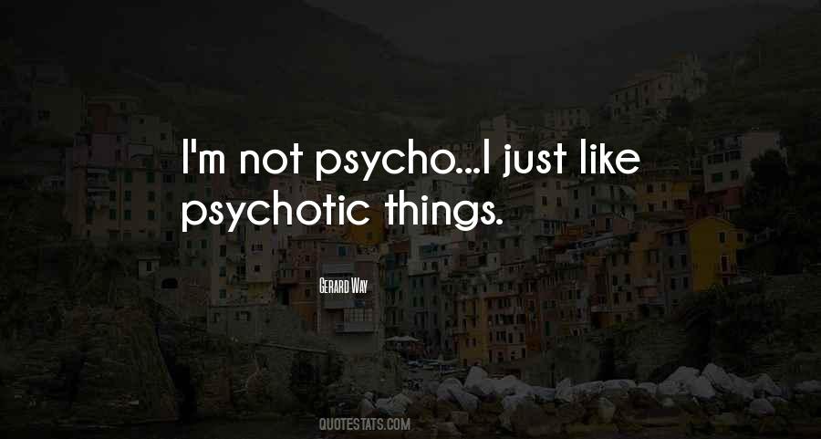 Psycho Ex Quotes #158260