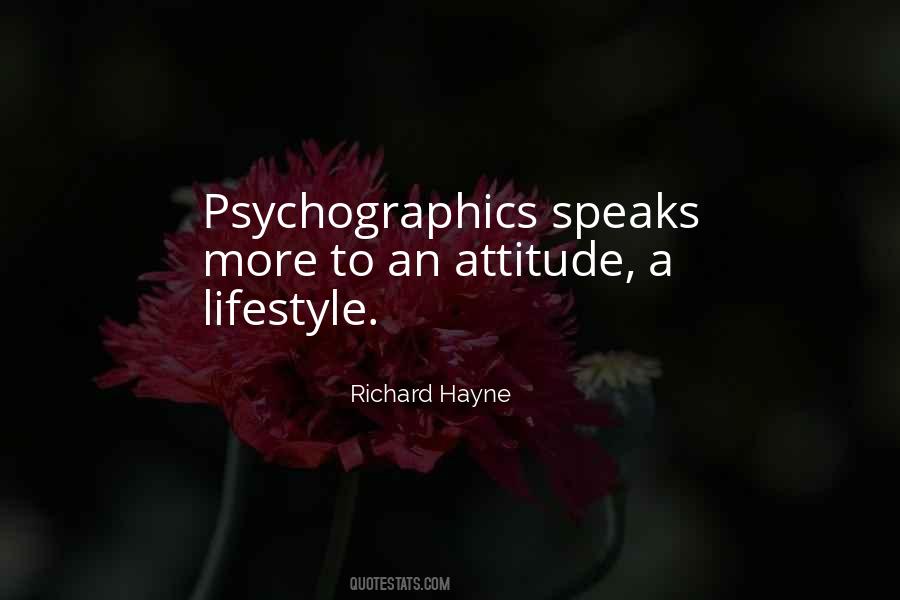 Psychographics Quotes #1001409