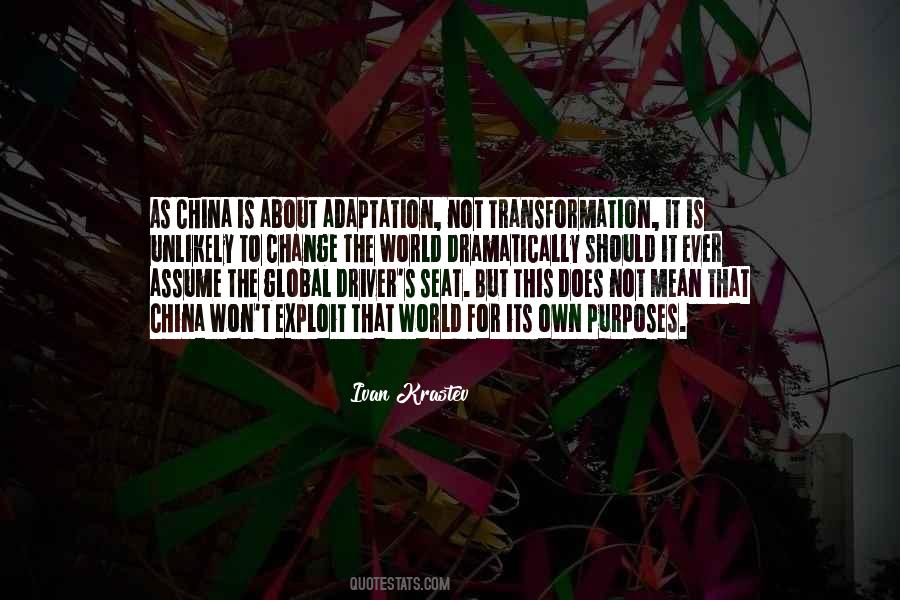 Quotes About Adaptation To Change #1526103 Quotes About Adaptation To Change #1526103