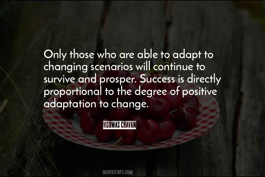 Quotes About Adaptation To Change #244739