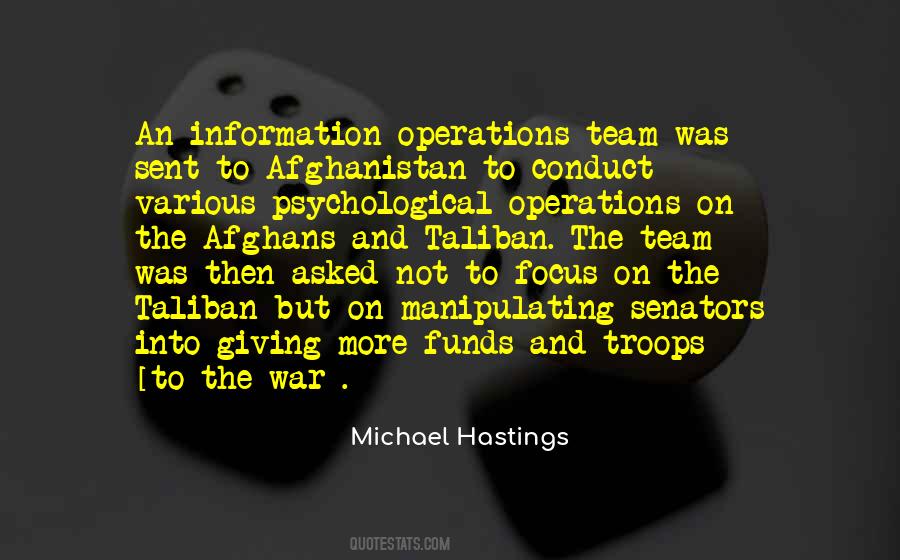Psychological Operations Quotes #937362