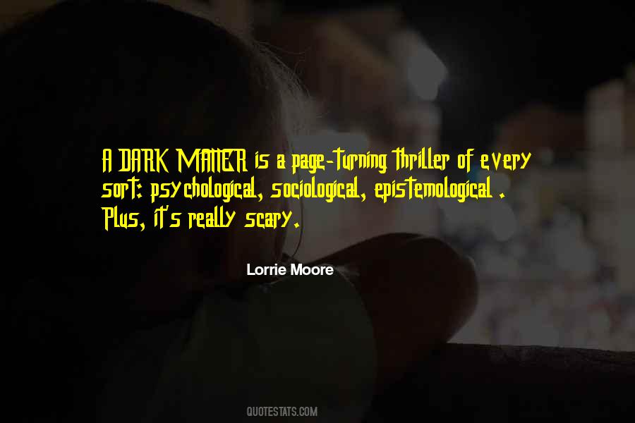 Psychological Thriller Quotes #1593321