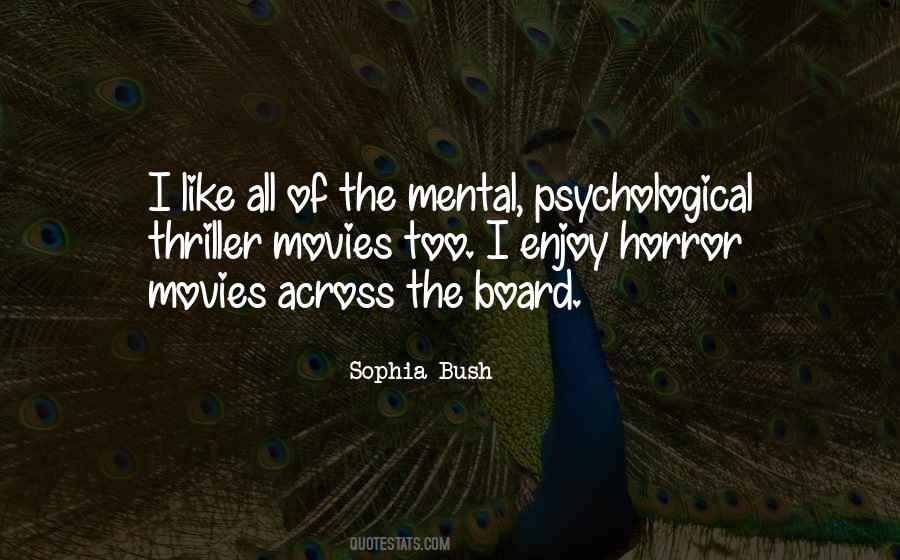 Psychological Thriller Quotes #1667524