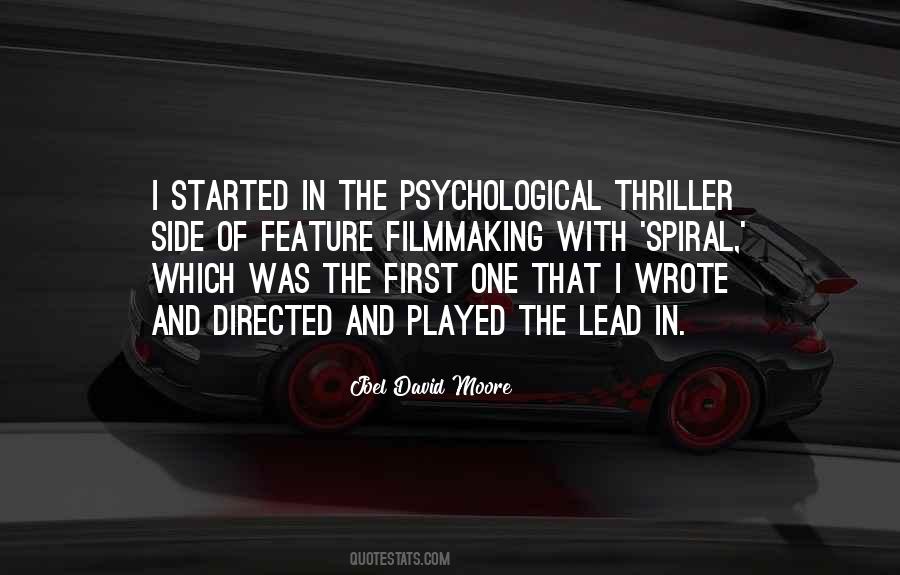 Psychological Thriller Quotes #269186