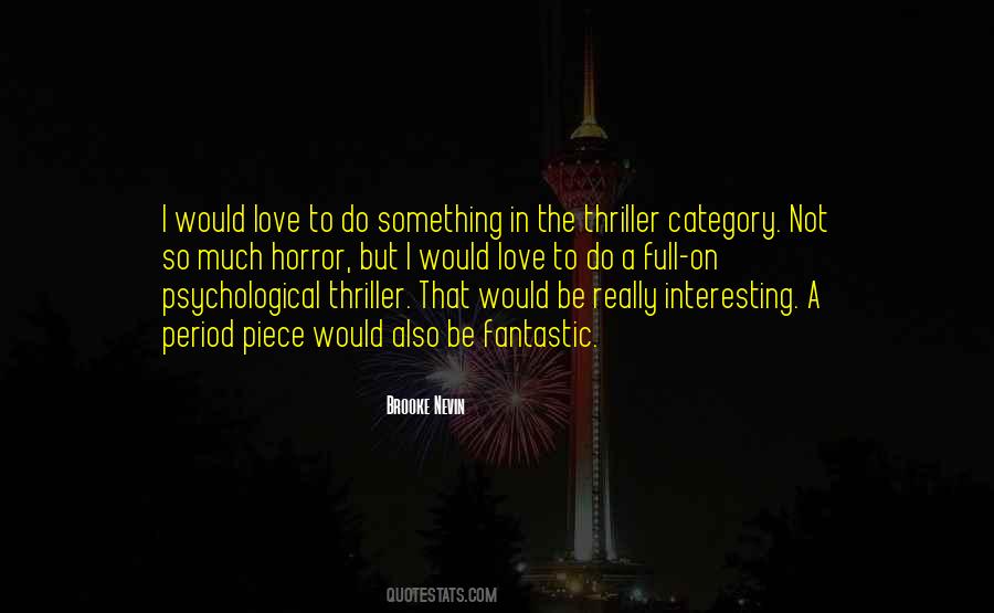 Psychological Thriller Quotes #938169
