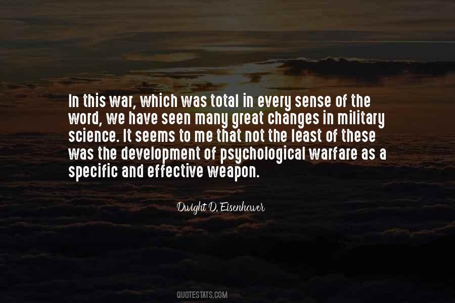 Psychological War Quotes #51277