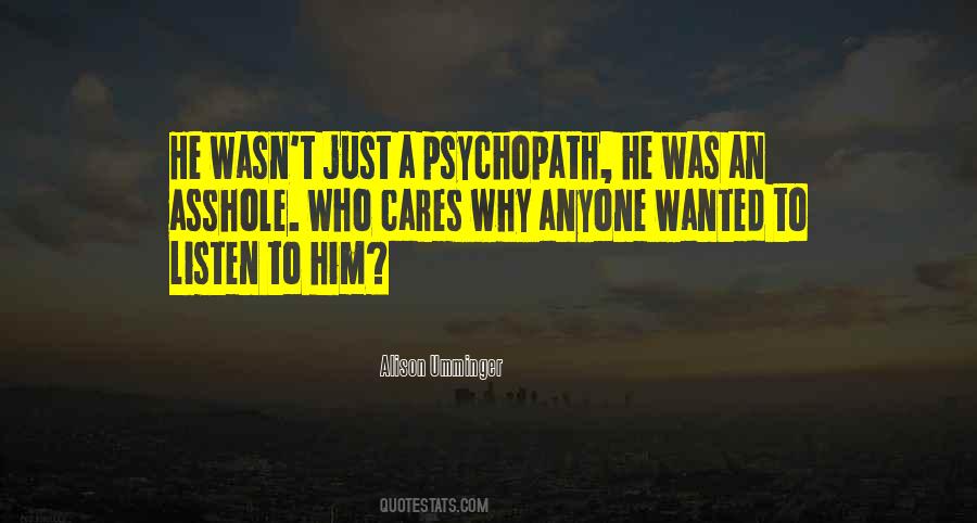 Psychopath Quotes #1432873