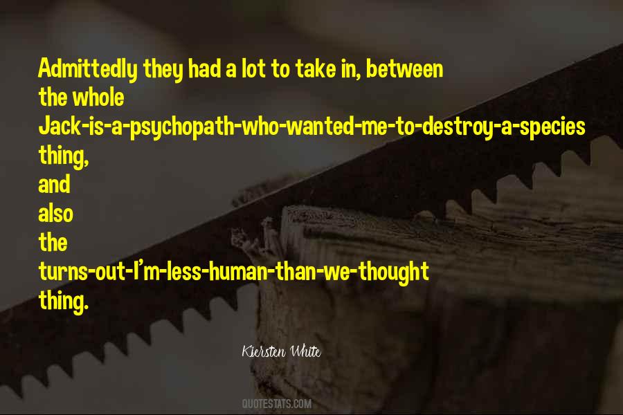 Psychopath Quotes #188665