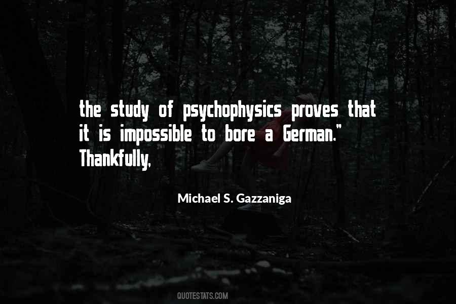Psychophysics Quotes #229895