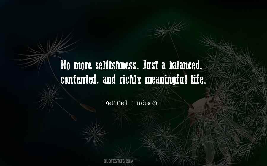 Quotes About A Balanced Life #1205807