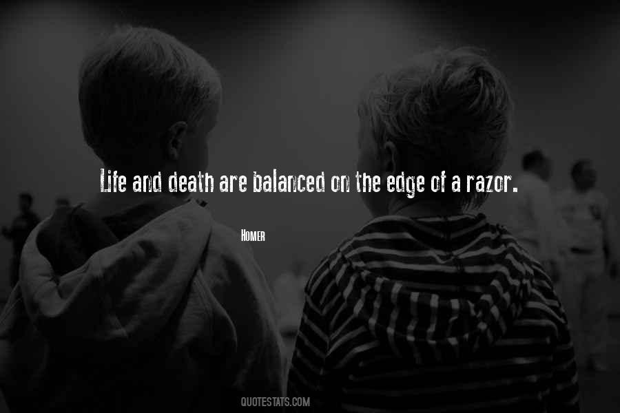 Quotes About A Balanced Life #240011