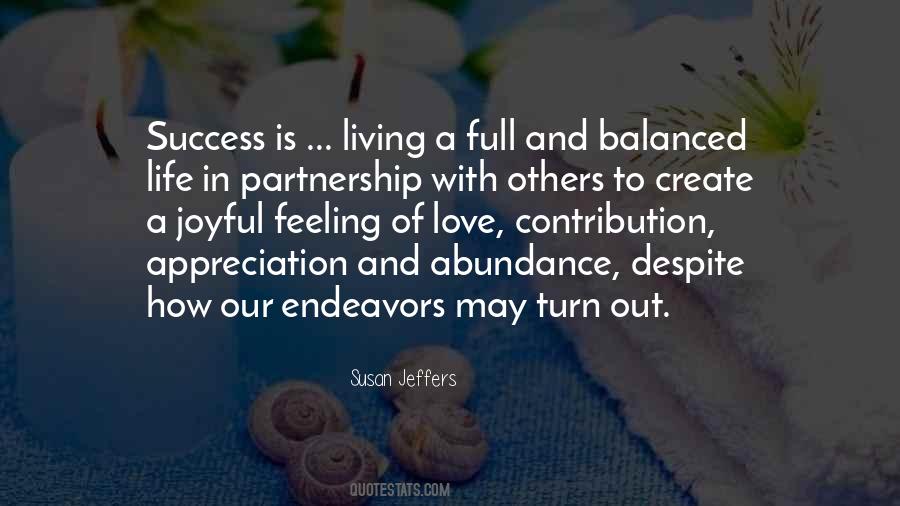 Quotes About A Balanced Life #244021